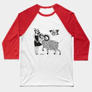 Aries Baseball T-Shirt